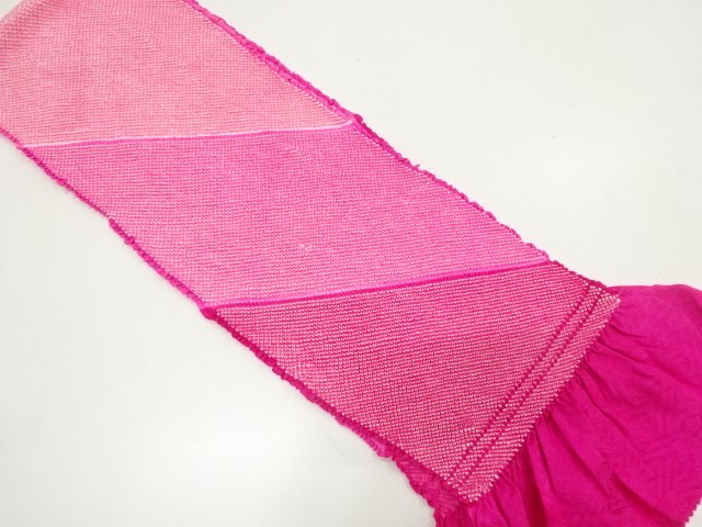 JAPANESE KIMONO / OBIAGE FOR FURISODE / SHIBORI
